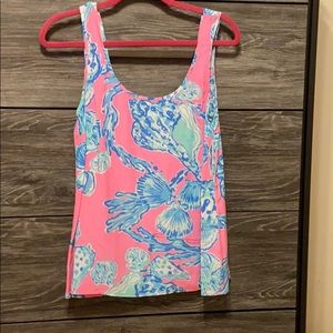Lilly Pulitzer silk tank